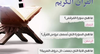 أسئلة من القرآن الكريم